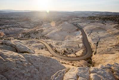 Scenic Byway 12 is not merely the driving route from Capitol Reef and Bryce; it’s a 122-mile tour, that easily lives up to its All-American Road designation. 